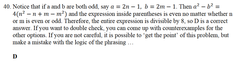 Solution 40
